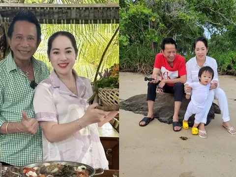 "Vua hề đất Nam" 2 lần đổ vỡ hôn nhân, giờ cưới vợ ca sĩ kém 29 tuổi, có 6 con, U70 mở hàng bán cơm tấm