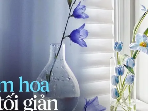 Khám phá xu hướng cắm hoa mới, siêu "hot" của hội chị em: Đơn giản nhưng thành phẩm đẹp mãn nhãn, đầy tinh tế