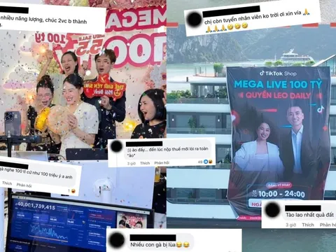 Đạt 100 tỷ vào lúc 3 giờ sáng, livestream của Quyền Leo Daily gây tranh cãi: Người vào "xin vía", người chê "ảo, lùa gà"