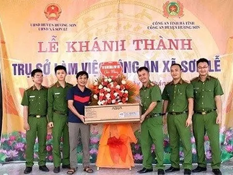 Hà Tĩnh: Khánh thành 9 trụ sở công an xã ở huyện miền núi