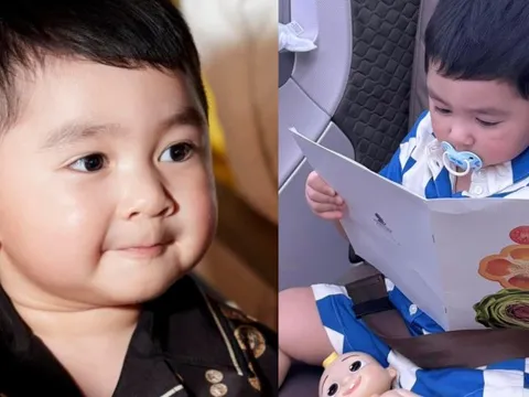 Con trai sao nam Vbiz ngậm thìa vàng từ nhỏ: 2 tuổi đã phủ kín toàn đồ hiệu, du lịch sang chảnh khắp nơi