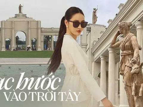 Trông rất Roma nhưng lại là Hải Phòng: Địa điểm check-in hot hit thu hút đông đảo người dân đất Cảng, buổi tối có cả nhạc nước, pháo hoa