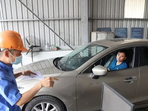 Quy định mới về thu phí đăng kiểm ô tô từ ngày 15/6