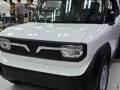 VinFast VF 3 lộ ảnh thực tế tại nhà máy, bao giờ bàn giao cho khách?