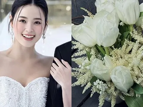 Midu dùng hoa cưới đắt đỏ, có ý nghĩa đặc biệt trong lễ cưới riêng tư với chồng doanh nhân tại Đà Lạt