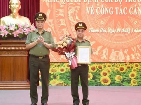 Bộ trưởng Bộ Công an bổ nhiệm Thủ trưởng Cơ quan An ninh điều tra