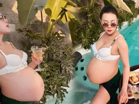 Phương Oanh tẩm bổ, thư giãn phong cách người giàu cuối thai kỳ: Mukbang hải sản size khủng, ưu tiên du lịch tĩnh dưỡng