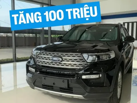 Ford Explorer tăng giá 100 triệu tại Việt Nam: Khởi điểm từ gần 2,1 tỷ, đắt hơn 630 triệu so với Palisade