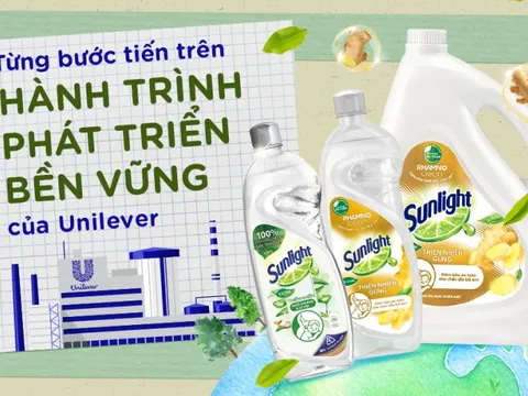 Từng bước tiến trên hành trình phát triển bền vững của Unilever