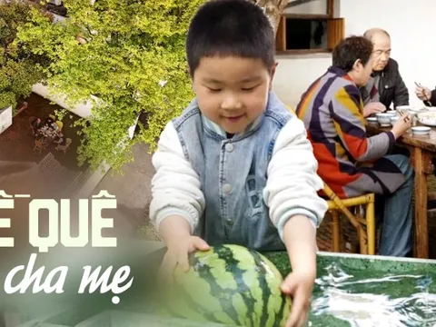 Tiến sĩ về quê sửa nhà cho bố mẹ dưỡng già: 3 thế hệ cùng chung sống trong "trang viên" đẹp như tranh vẽ