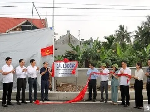 Hải Phòng: Cây cầu bắc qua sông Hóa giúp hơn 100 hộ dân khỏi bị cô lập
