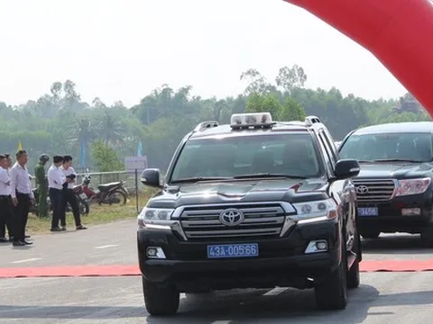 Thông xe kỹ thuật tuyến đường 1.500 tỉ đồng tại Đà Nẵng