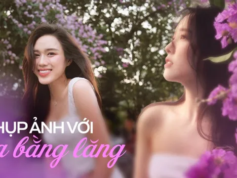 Cả cõi mạng đang "đu trend" hoa bằng lăng: Mách chị em vài chiêu đơn giản để có ảnh đẹp không thua gì hoa hậu!