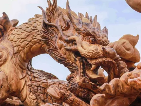 Gốc me tây giá 24 tỷ đồng, chủ nhân dành gần 2 năm tạo hình cửu long