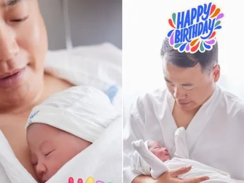 Shark Bình khoe cặp song sinh theo cách rất đặc biệt, "đậm chất ông trùm công nghệ"