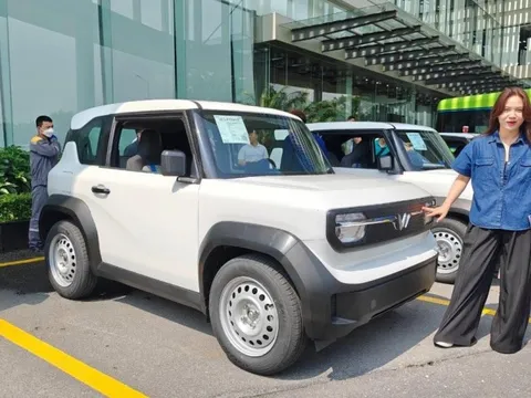 Xuống nhà máy sờ tận tay 'hàng nóng' VinFast VF 3: Nhỏ xinh, rộng rãi bất ngờ