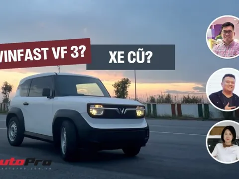 Dân buôn xe cũ tranh luận về VinFast VF 3: Nơi bán bình thường, nơi mất cả cọc