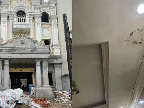 Chi 10 tỷ xây biệt thự trọn gói, 2 năm nhà đã thấm dột, chủ thầu nói gì?