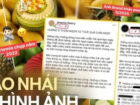 Thương hiệu bánh nổi tiếng than trời vì làm hình ảnh tốn hàng chục triệu nhưng bị đạo nhái ngang nhiên