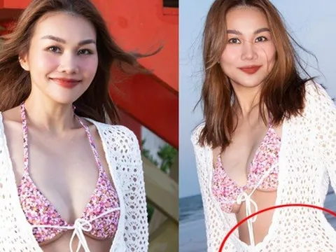 Thanh Hằng bị soi vóc dáng khác lạ, có hành động đặc biệt nghi che chắn vòng 2