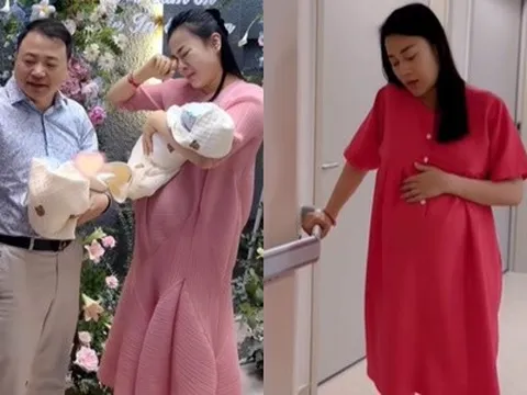 Phương Oanh đổi cách xưng hô với Shark Bình hậu sinh con, tiết lộ khóc nghẹn ở tháng thứ 7 vì lý do này