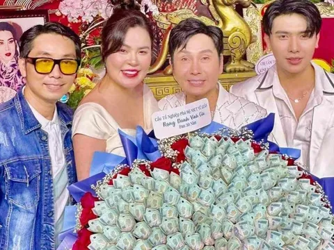 Trước khi tuyên bố đãi 1.000 bàn nếu cưới được Vũ Luân, Phương Lê còn từng gây sốt với món quà khủng