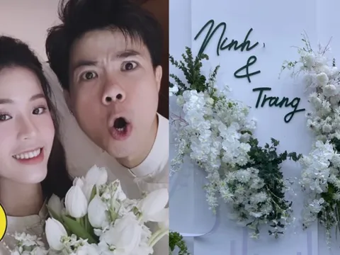 Đinh Mạnh Ninh tổ chức đám cưới tại Bắc Giang: Cô dâu lộ diện rạng rỡ, MC Phí Linh và bạn bè thân thiết tham dự