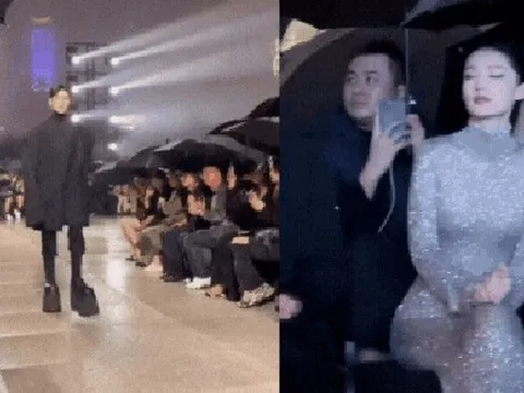 Show Balenciaga ở Thượng Hải: Trời mưa lớn bỗng tạo ra loạt khoảnh khắc viral nhưng đó chưa phải điều dị biệt duy nhất