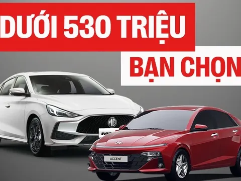 Dưới 530 triệu chọn Hyundai Accent đặc biệt nhiều công nghệ hay MG5 bản tiêu chuẩn vì rộng rãi?