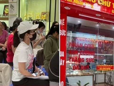 Giá vàng lao dốc: Ngân hàng chỉ bán, cửa hàng chỉ mua, nhiều khách về tay trắng