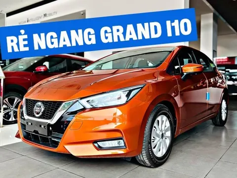 Nissan Almera giảm 77-116 triệu tại đại lý: Sản xuất 2023, mức giảm tùy màu sắc, giá rẻ ngang Hyundai Grand i10