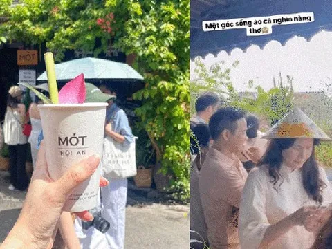 Hội An ngày nghỉ lễ: Một góc sống ảo cả nghìn "nàng thơ", quán nước Mót "vỡ trận"