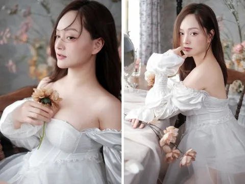 Nữ diễn viên Lan Hương xuất hiện khác lạ khi giảm gần 20kg sau sinh: Quyến rũ, trẻ trung còn được chồng yêu chiều