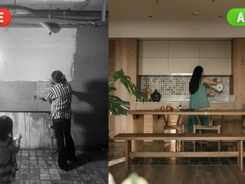 Căn hộ cải tạo của vợ chồng 9X gây sốt, dân mạng khen: Nhà xinh như mộng, chẳng nỡ đi đâu