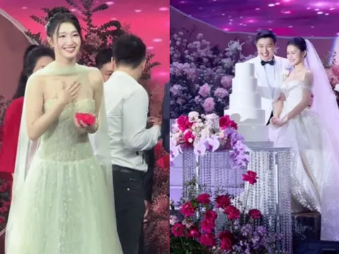 Hot lại clip cưới anh trai Phương Nhi, nàng hậu 1 bước lên sân khấu lộ thân phận hào môn đã định sẵn