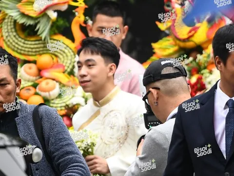 Nét căng hình ảnh thiếu gia Vingroup đi hỏi vợ, lần đầu tiên lộ diện cận cảnh cỡ này: Visual đỉnh!