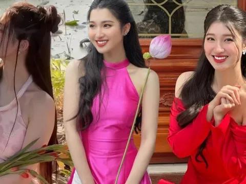 Phương Nhi diện áo dài đẹp “rụng rời”, thần thái "dâu hào môn" không thể chối cãi