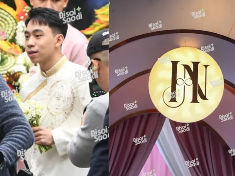 Ý nghĩa của biểu tượng vô cực trong bảng tên tại đám hỏi của Á hậu Phương Nhi và thiếu gia Vingroup: Nể sự sâu sắc này!