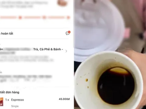 Bỏ 45k mua ly cà phê, khách hàng hoảng hốt vì gần như "chạm đáy" khiến MXH tranh cãi kịch liệt: "Hãy có kiến thức về món mình gọi"