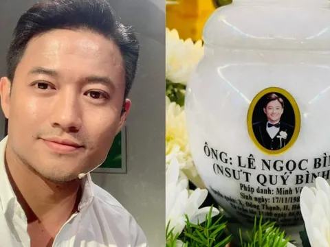 Tro cốt của diễn viên Quý Bình chưa được rải xuống biển theo di nguyện, lý do là gì?