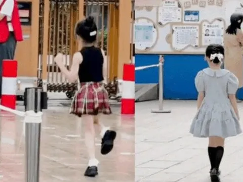 Bóng lưng tỏa ra vibe bạch nguyệt quang, khí chất mà mẹ nào cũng mong con gái mình có