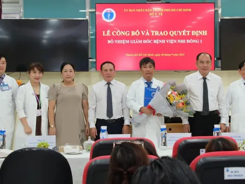 Bệnh viện Nhi Đồng 1 TP HCM có giám đốc mới