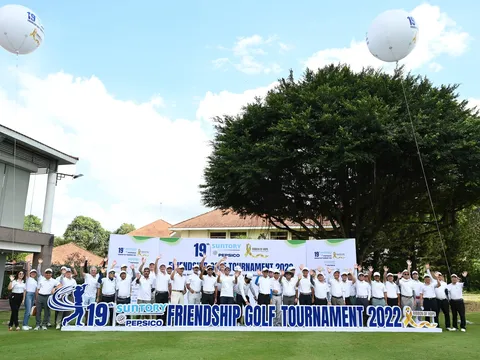 Giải golf hữu nghị hướng đến cộng đồng bền vững của Suntory PepsiCo