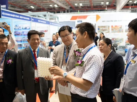RUBBER TECH VIETNAM 2023, quy tụ 150 gian hàng trưng bày các sản phẩm công nghệ tiên tiến ngành cao su, săm lốp