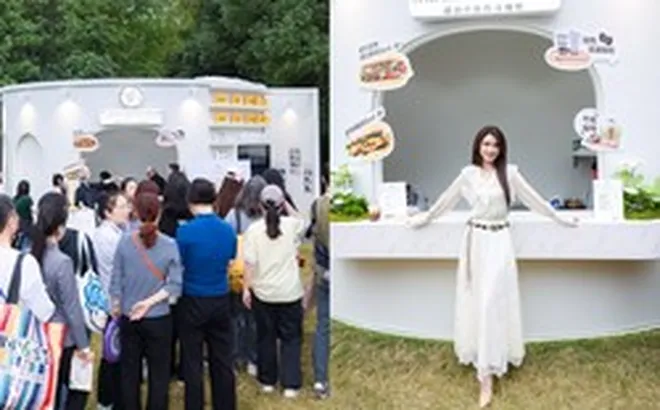 Trung Nguyên của ông Đặng Lê Nguyên Vũ làm một việc tại Thượng Hải - ngôi sao đóng phim 'Tuyệt đại song kiêu' tấm tắc khen ngợi